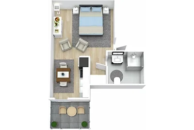 Ferienwohnanlage Haus Lee Ferienwohnung Lee O...