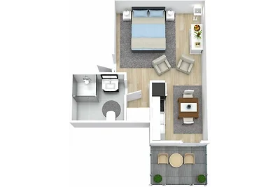 Ferienwohnanlage Haus Lee Ferienwohnung Lee W...