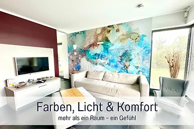 Fewo Wind – Sauna, Kamin & Hund