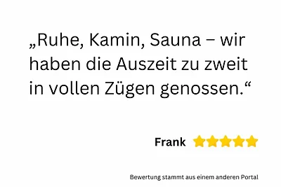 Fewo Wind – Sauna, Kamin & Hund