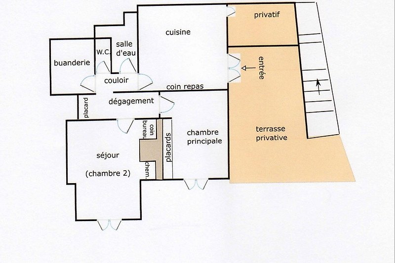 Le Plan de l'appartement