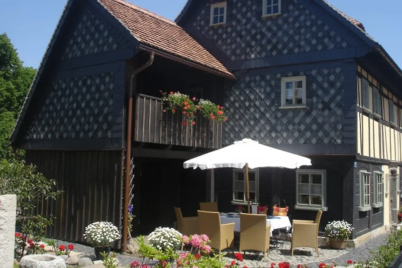 Eilandhuis met tuin