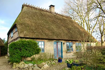 Storica casa di campagna con tetto di paglia