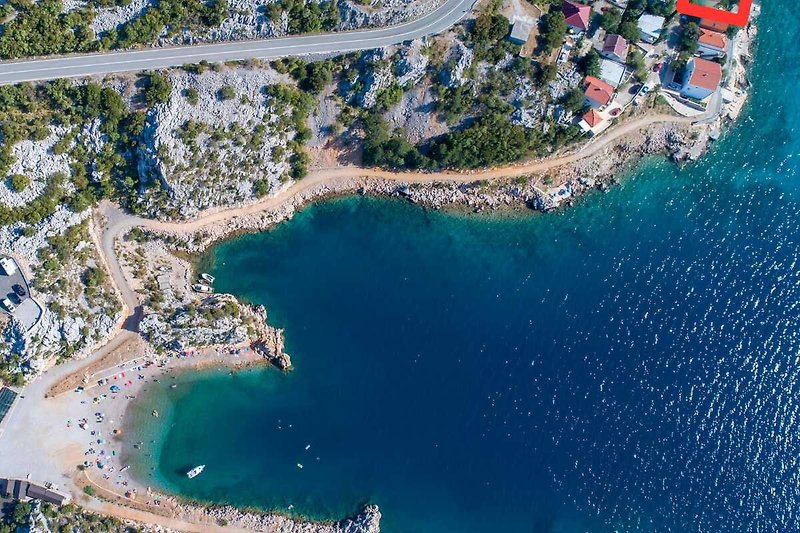 Strand Tatinja (150m)