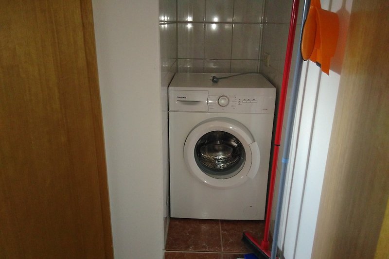 Wohnung I, eigene Waschmaschine in der Wohnung