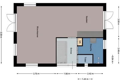 Ferienhaus De Zandwal Zeeland
