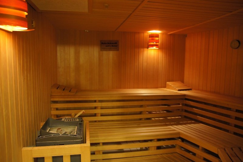 Sauna im Preis enthalten