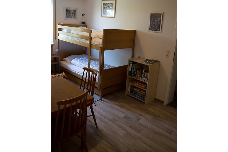 3-Bett Zimmer mit Stockbett