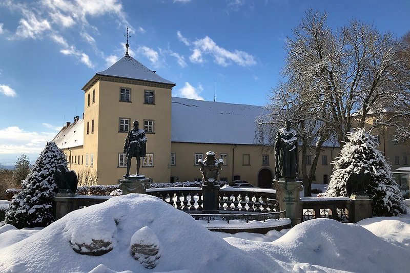 Winter Schloß Heiligenberg