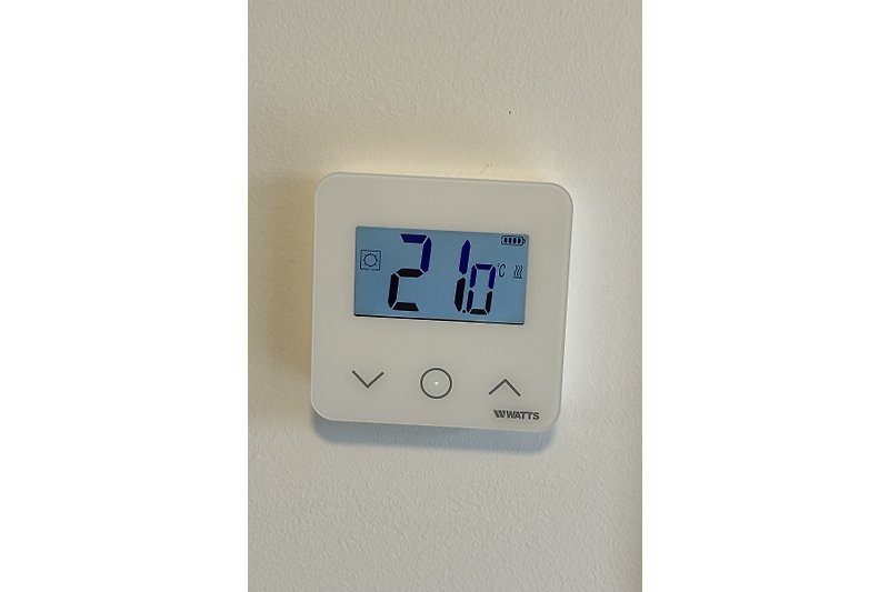 Temperatur in allen Räumen digital steuerbar