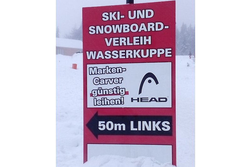 Winter, Wasserkuppe ca. 70 km., Ski, Skischule