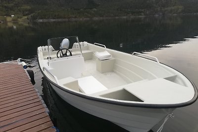 Maison de vacances Stabben avec bateau