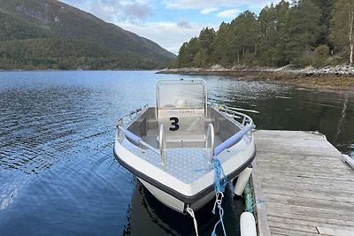 Ferienhaus Stabben  mit Boot