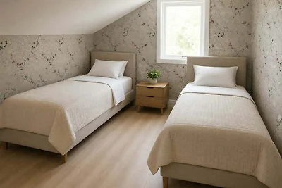 Ferienhaus Stabben 3 con barco