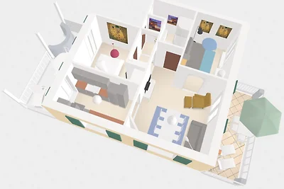 Ferienwohnung Nuages in Vence