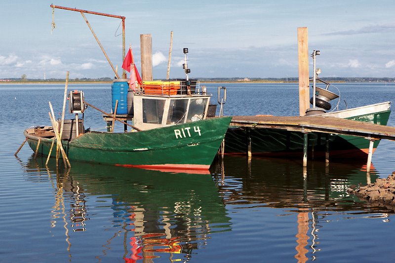 Fischerboot in Rieth