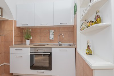 Apartman Lucija mit Meerblick