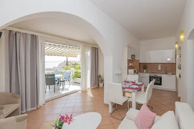 Apartman Lucija mit Meerblick