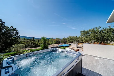 Holiday Home Roza with Whirlpool by Villas...