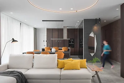 Modern Villa Noble with outdoor and indoor...