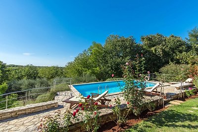 Rustic Villa Giselle with pool in Vizinada