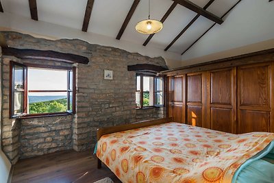 Rustic Villa Marija with panoramic view in...