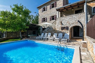 Rustic Villa Marija with panoramic view in...