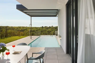 Modern Villa Noble with outdoor pool and game...