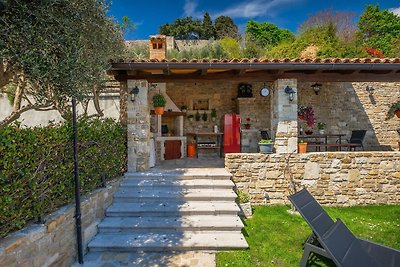 Rustic villa Pietro with pool in Motovun