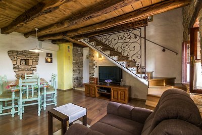 Rustic Villa Marija with panoramic view in...