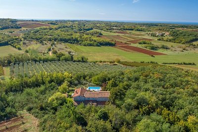 Rustic Villa Giselle with pool in Vizinada