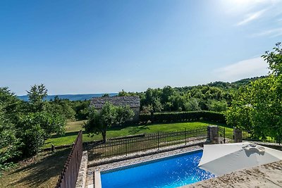 Rustic Villa Marija with panoramic view in...