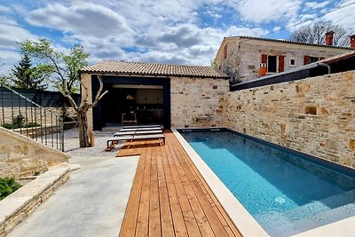 Rustic villa Qualia with 4 bedrooms in Tinjan