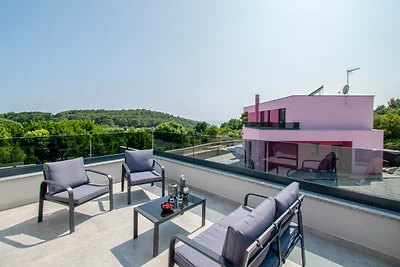 Villa Delecto mit Meerblick und Blick auf den Kamenjak