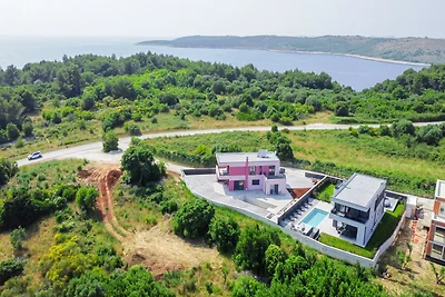 Villa Delecto mit Meerblick und Blick auf den Kamenjak