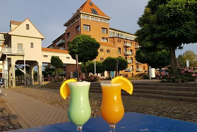Sunshine  atemberaubend. Hafenblick