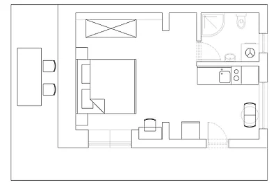 FERIENHAUS(30m2)STRAND50m-BANJOLE