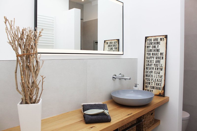 Bathroom with modern design