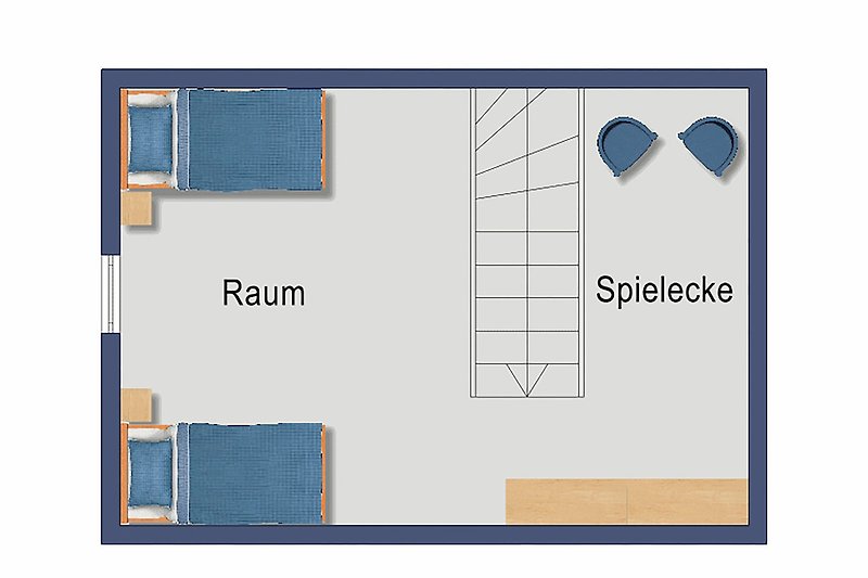 Floor plan holiday flat Engelmann-Beck attic