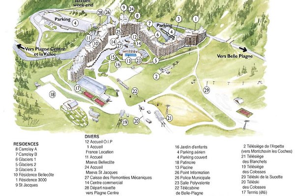 Ferienwohnung La Plagne Tarentaise