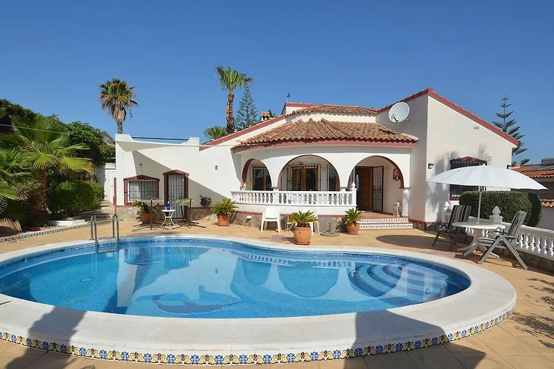 Exterieur vakantiehuis (zomer)