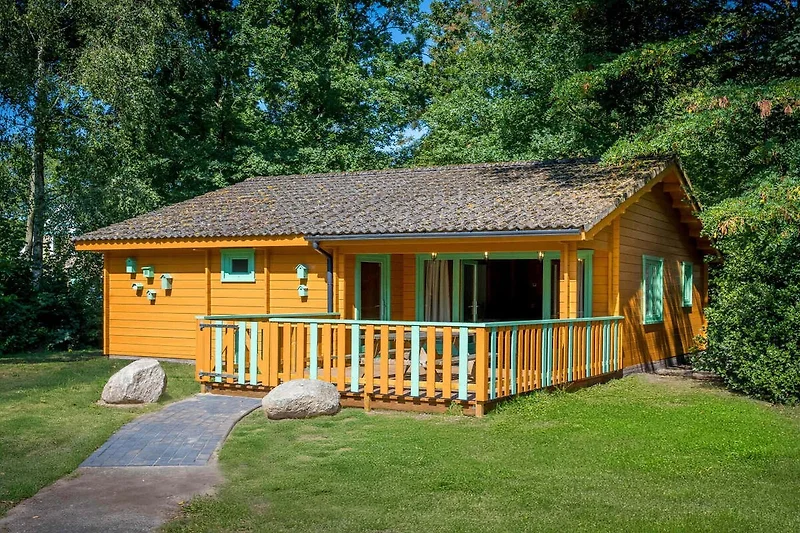 Widok na dom (lato)