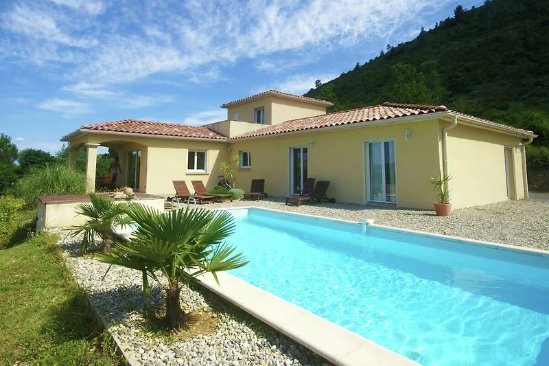 Exterieur vakantiehuis (zomer)