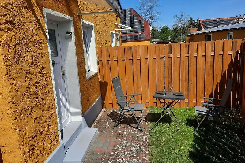 Exterieur vakantiehuis (zomer)