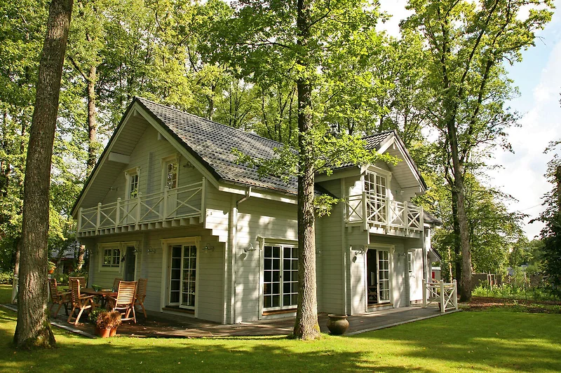 Exterieur vakantiehuis (zomer)