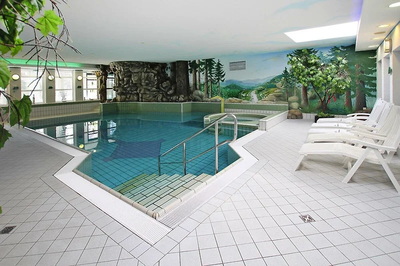 Schwimmbad des Ferienhauses