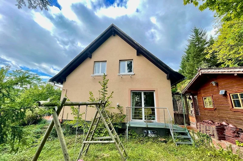 Exterieur vakantiehuis (zomer)