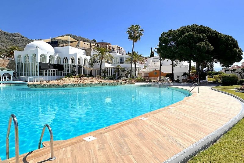 Exterieur vakantiehuis (zomer)