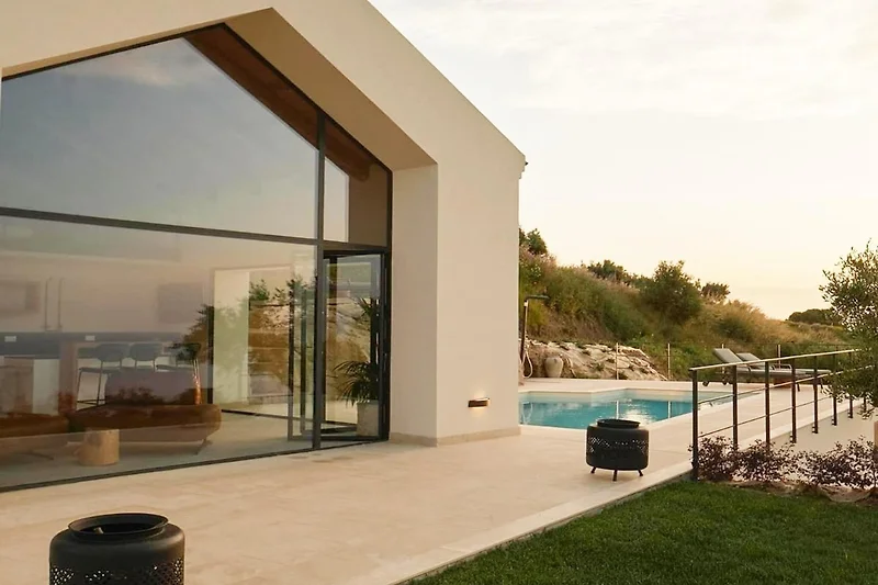 Exterieur vakantiehuis (zomer)