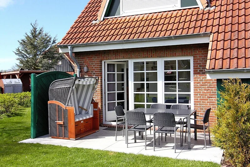 Exterieur vakantiehuis (zomer)
